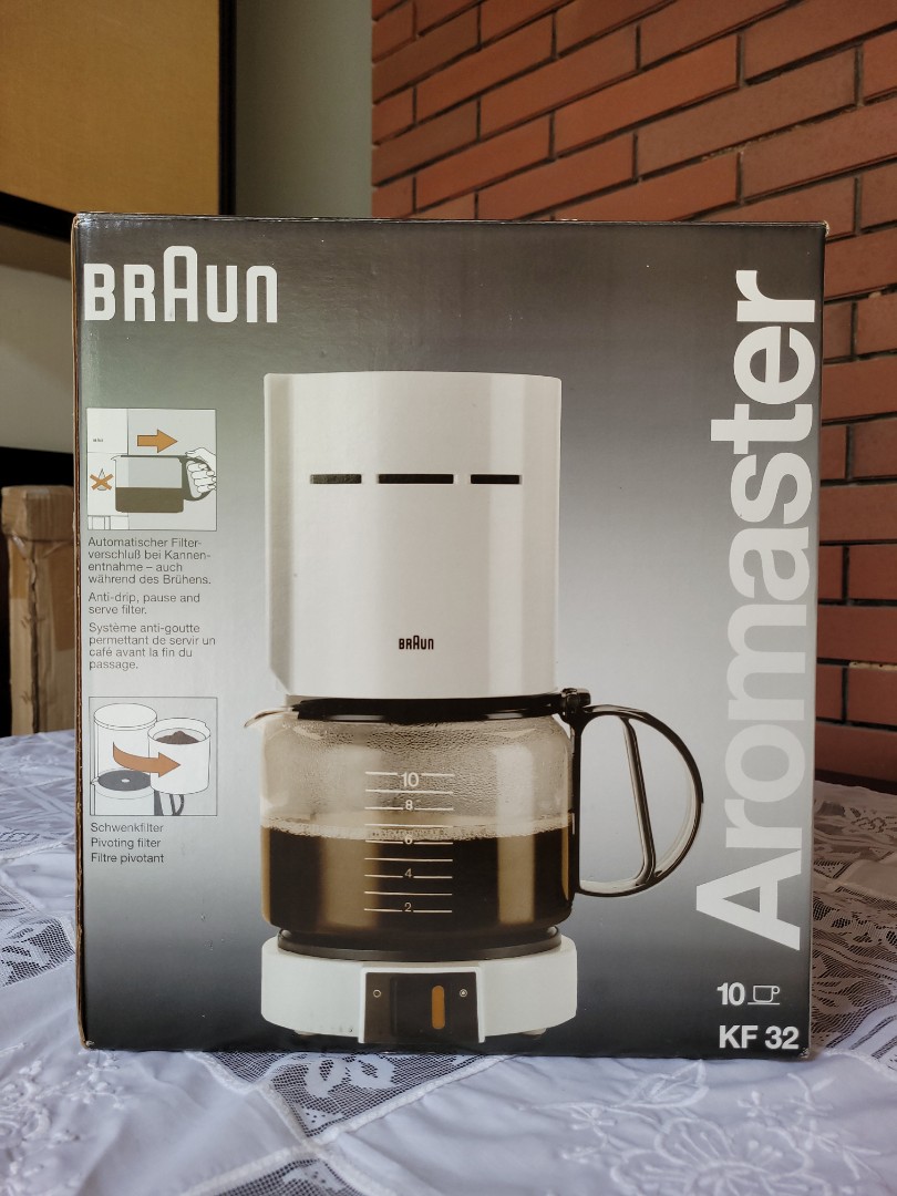 Braun Aromaster Coffee Maker KF32, TV 