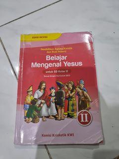 Buku belajar mengenal Yesus kelas 2 Sd