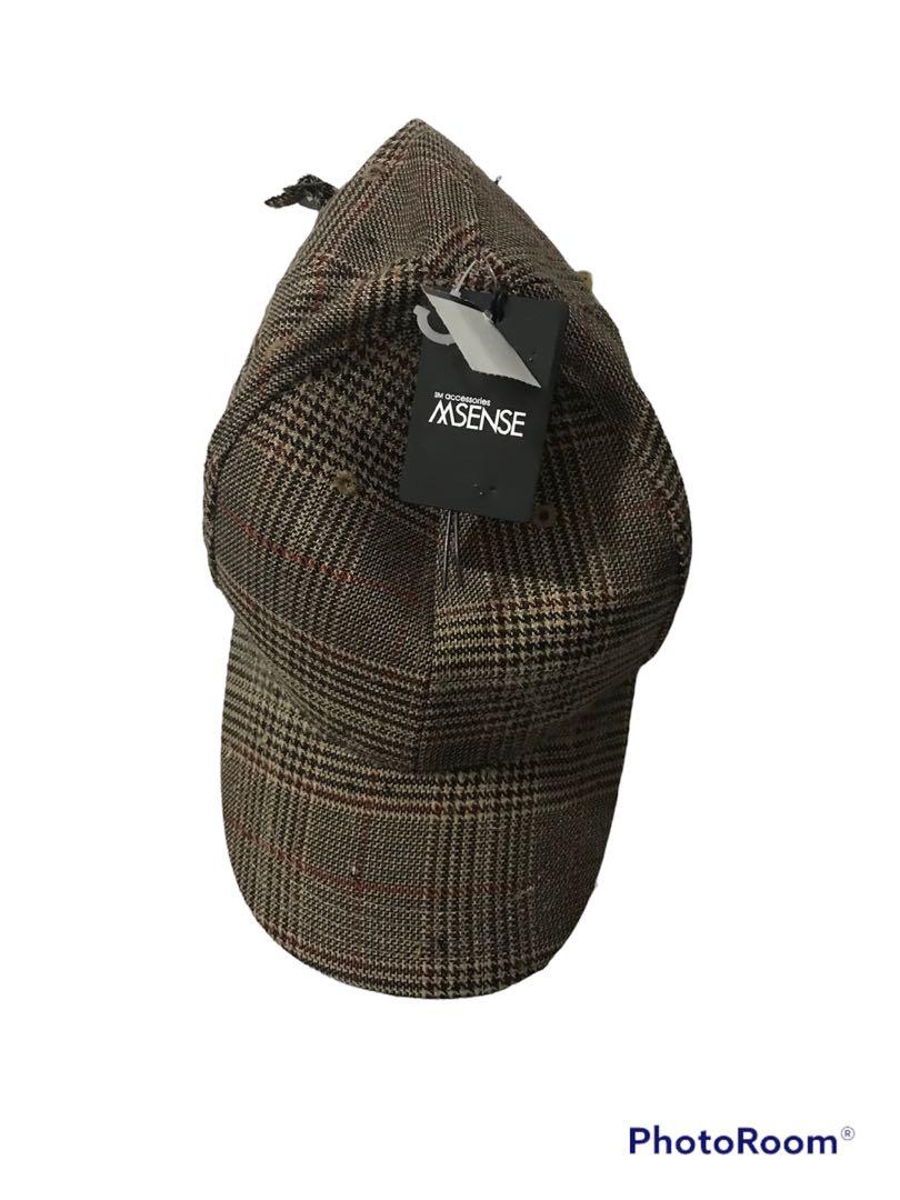 CAP - SHELOCK HOLMES INSPIRED BROWN PLAID CAP - WITH TAG (Category: Caps & Hats) located in Pasig City. Submitted by dynabuttersmooth (Listing ID 1167109465, Image 1). Description: AUTHENTIC SOME ARE NEGOTIABLE. SOME ARE FIRM. BUT DONT HESITATE TO DROP AN OFFER. LET’S TALK. WE ACCEPT INSTALLMENT ❌SOME NEEDS IRONING/CLEANING/LAUNDERING. WE ADVISE DOING SO AFTER RECEIVING THE ITEM. SINCE THIS IS A PIECE OF CLOTHING PLEASE BUY AT YOUR OWN RISK ❌ CAT