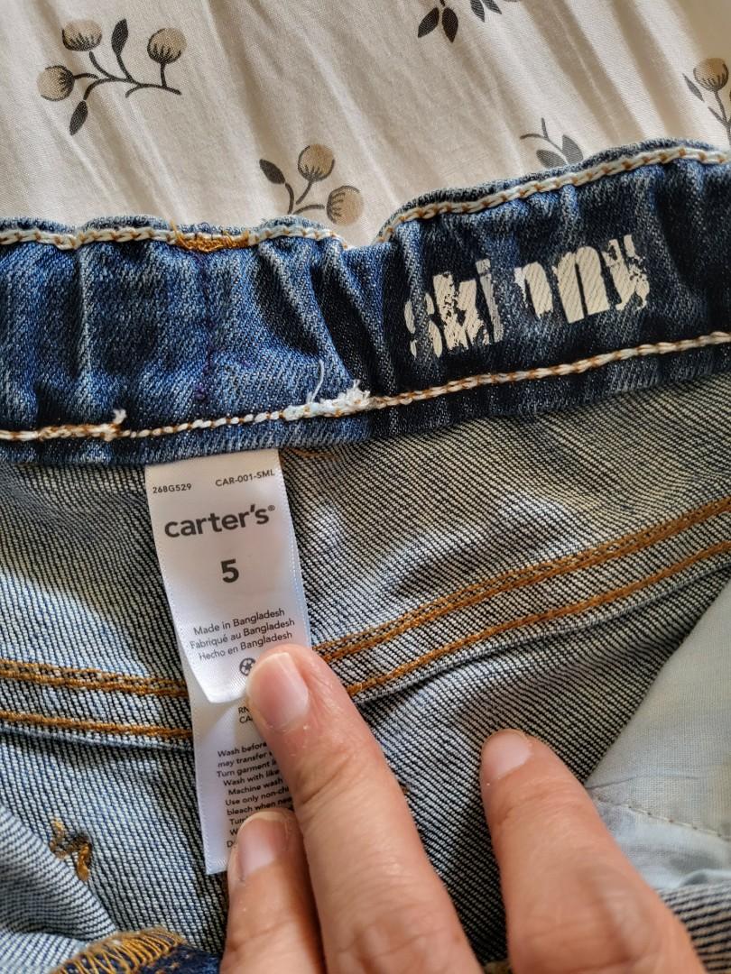 Carter's jeans (boys), Babies & Kids, Babies & Kids Fashion on Carousell