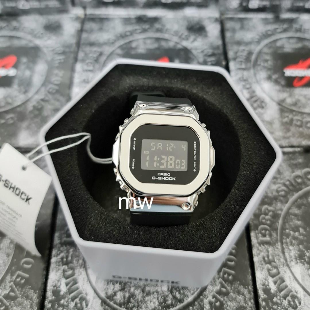 Casio ladies g shock s series stainless steel casing ladies watch