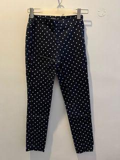 Celana trousers Stradivarius polkadot