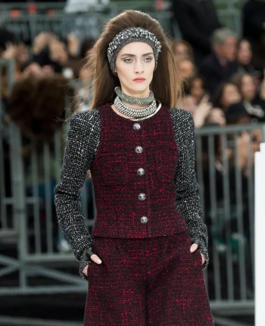 Chanel fantasy tweed jacket sale