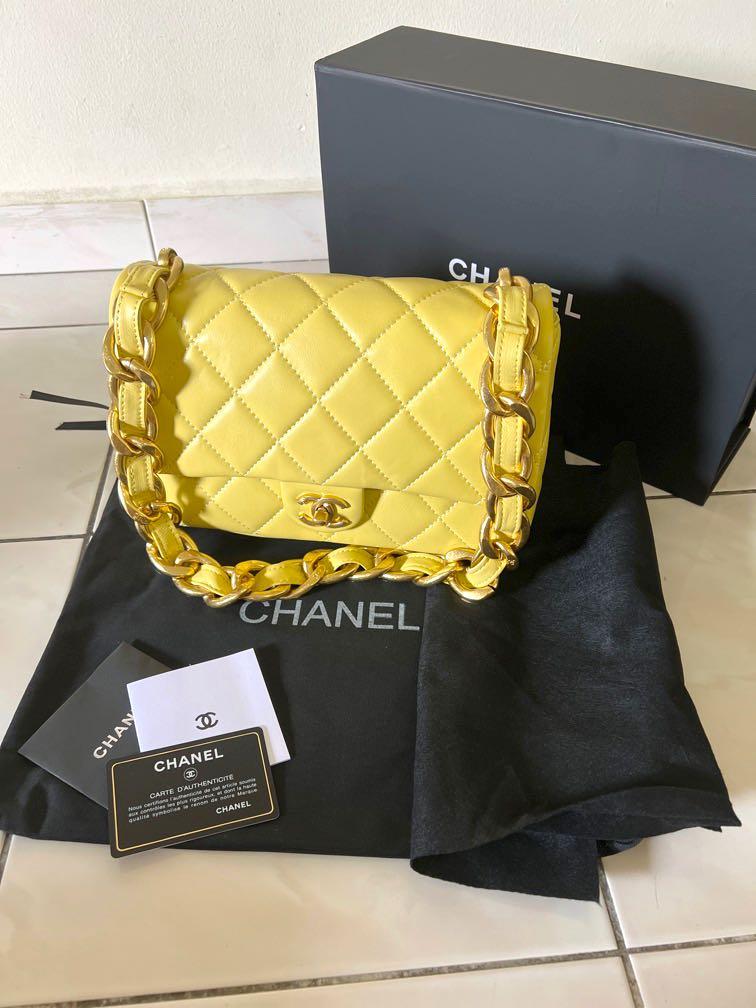 Chanel Flap bag chunky chain