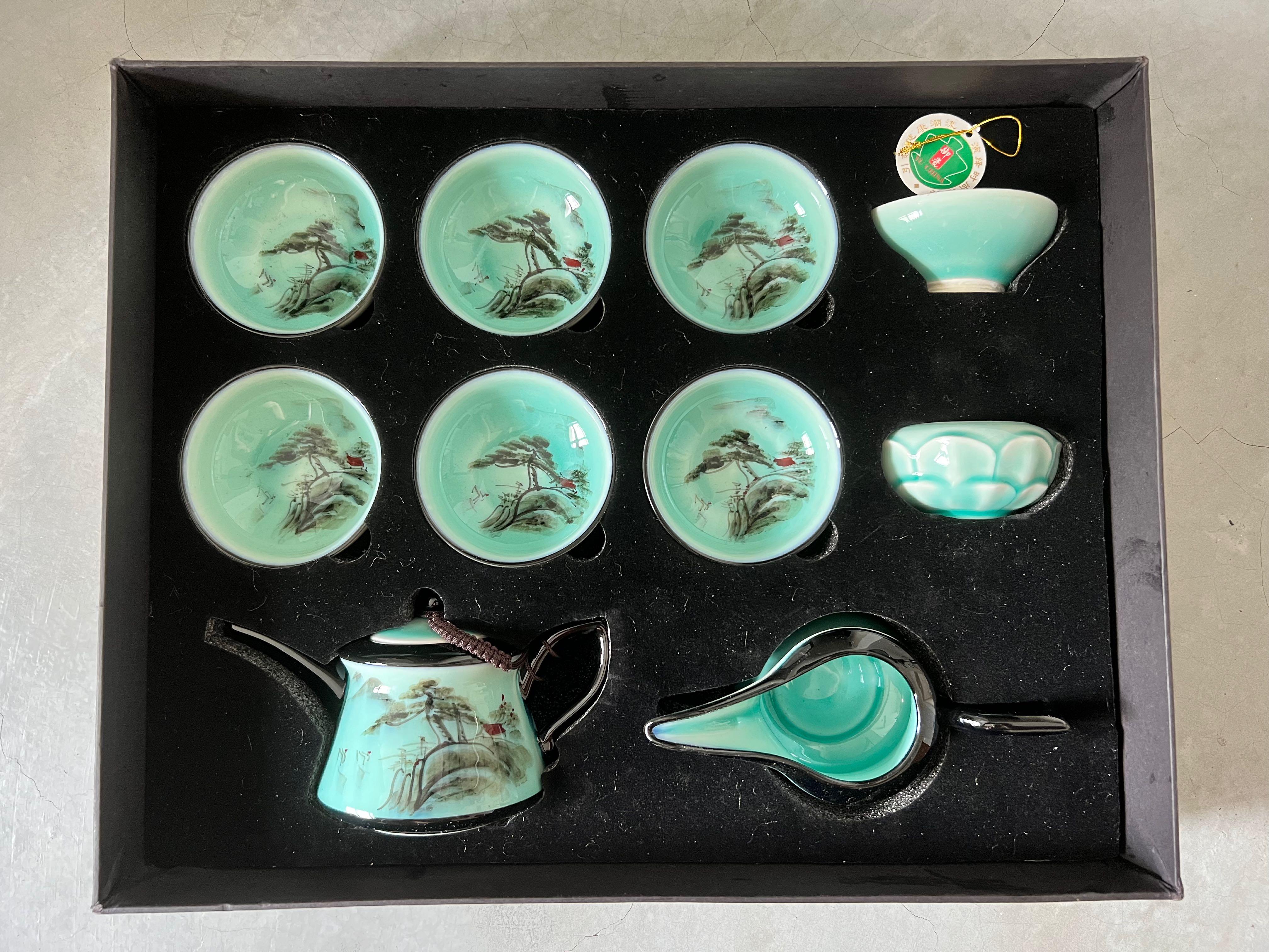 Chinese tea set, Furniture & Home Living, Kitchenware & Tableware