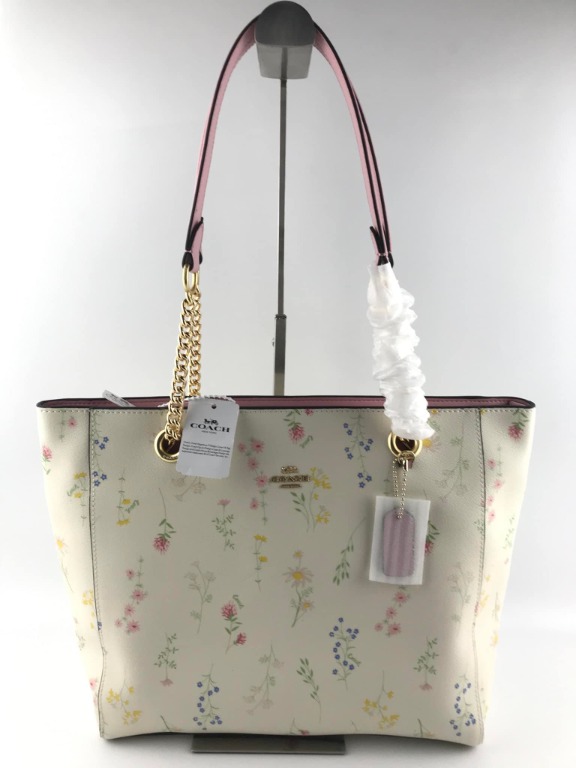 COACH MARLIE TOTE WITH SPACED WILDFLOWER PRINT - P 3000, Women's ...