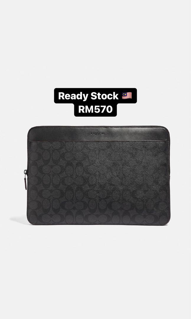 COACH MENS 15 LAPTOP CASE Men s Fashion Bags Belt bags Clutches and Pouches on Carousell