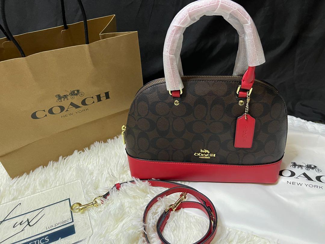 Coach shell bag deals