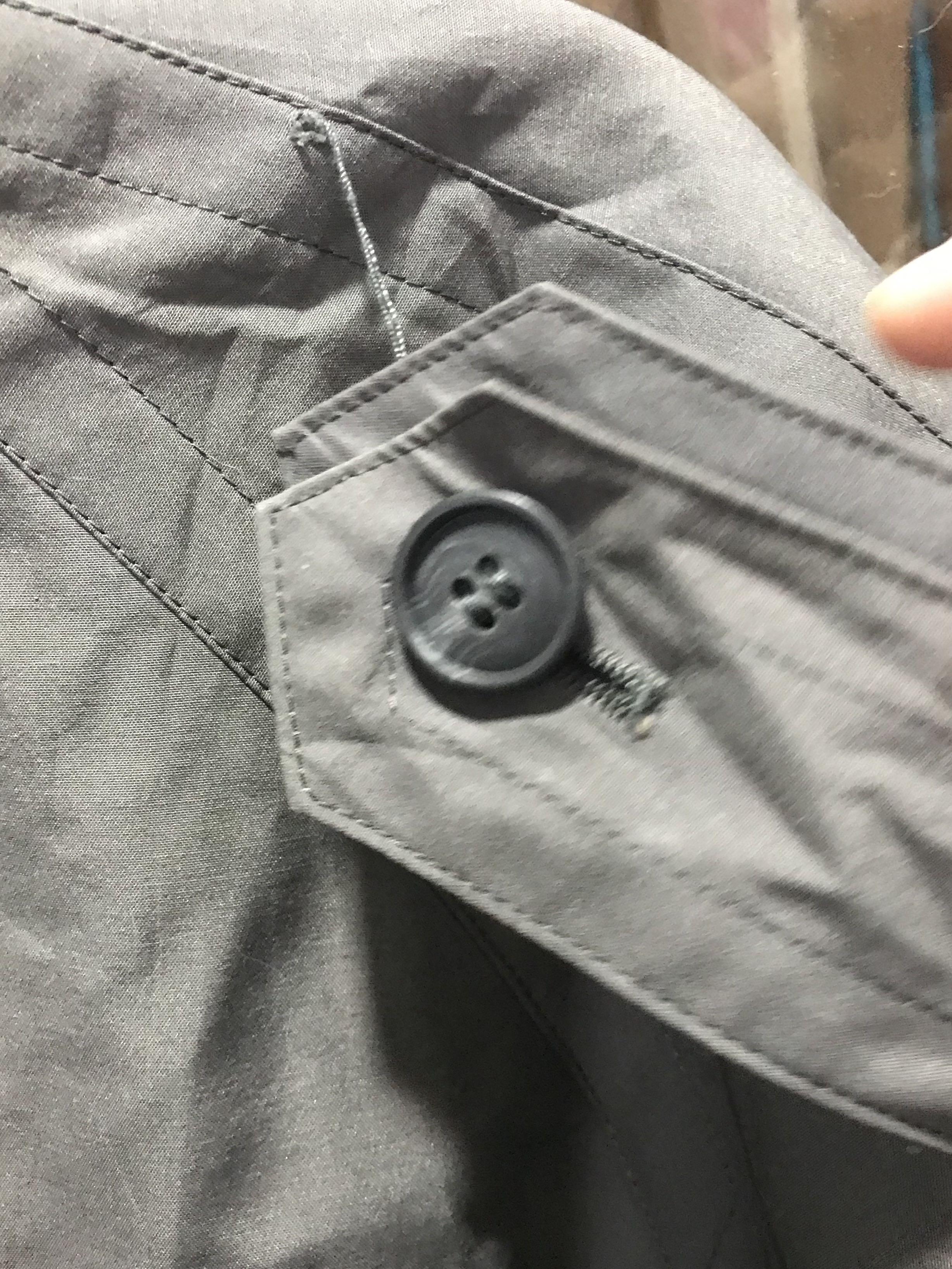 COAT - GREY COAT - FITS S TO M FRAME (Category: Coats, Jackets and Outerwear) located in Pasig City. Submitted by dynabuttersmooth (Listing ID 1167109238, Image 3). Description: ❗️❗️❗️DROP AN ACCEPTABLE OFFER. IF WE IGNORE YOUR MESSAGE/OFFER IT MEANS WHAT IT IS NOT ACCEPTED. NO LOWBALLING. ❗️❗️❗️ AUTHENTIC *SHOULDER PART NEEDS SEWING AS SEEN ON PHOTO* SOME ARE NEGOTIABLE. SOME ARE FIRM. BUT DONT HESITATE TO DROP AN OFFER. LET’S TALK. WE ACCEPT IN