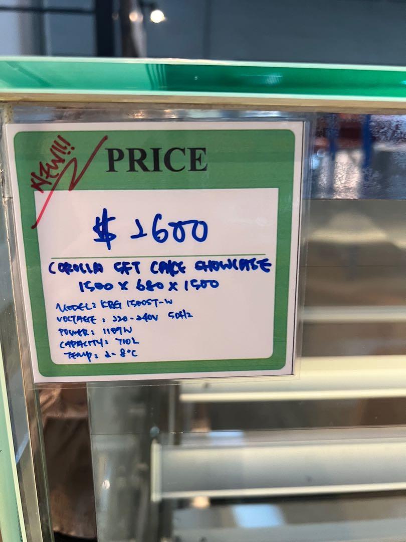 Corolla 5Ft Cake Showcase, TV & Home Appliances, Kitchen Appliances