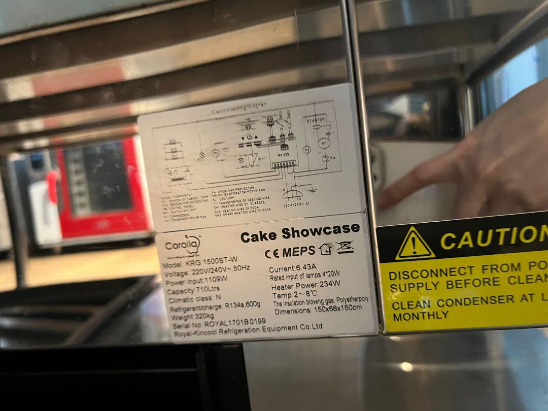 Corolla 5Ft Cake Showcase, TV & Home Appliances, Kitchen Appliances