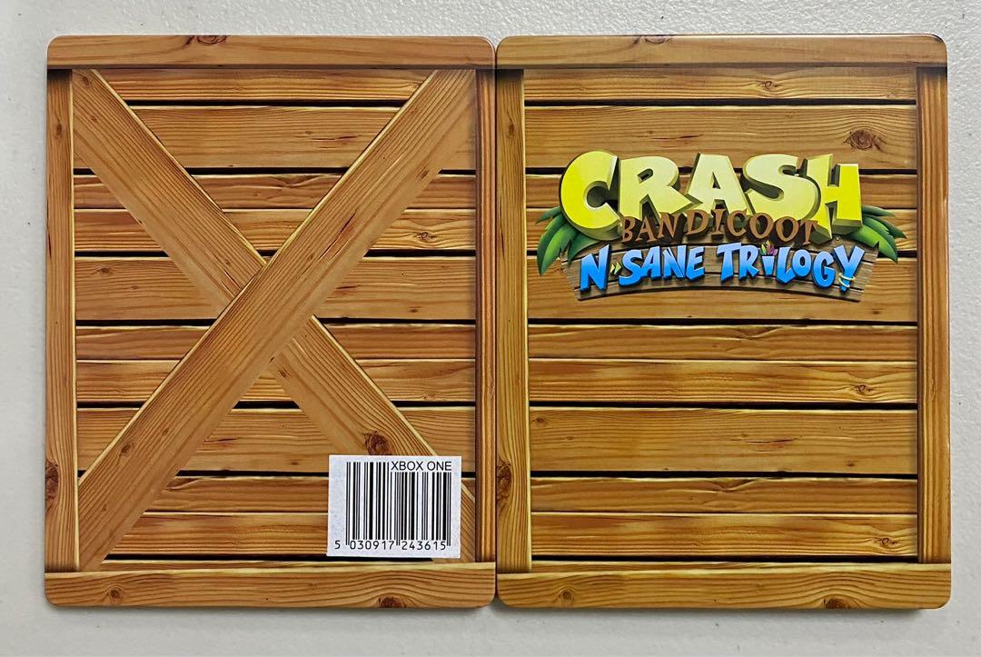 Crash top bandicoot steelbook