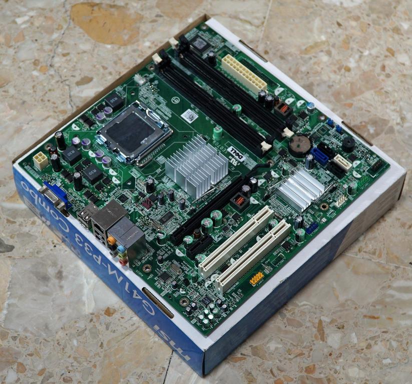 Dell DG33M06 Motherboard Computers Tech Parts Accessories