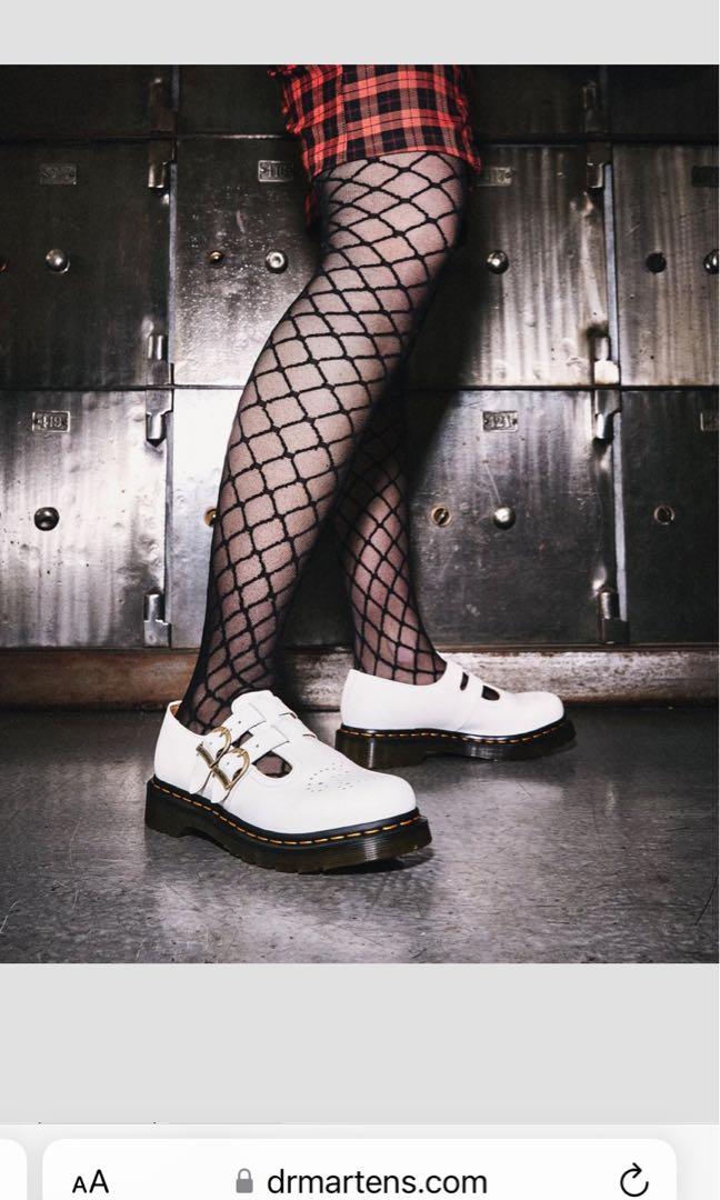 white mary jane docs