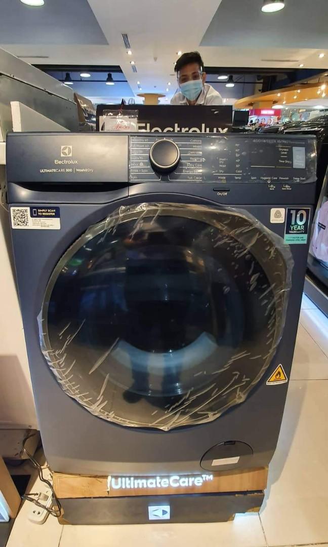 ELECTROLUX FRONTLOAD FULLY AUTOMATIC WASHING MACHINE (Category: Washing Machines and Dryers) located in Manila. Submitted by chuck_claros (Listing ID 1167207430, Image 2). Description: note; cash, gcash, bank transfer payment only . available also for cod w del charge mnla area only all brandnew factory sealed w official invoice for warranty ELECTROLUX FRONTLOAD WASHER 80% dry INVERTER 80% DRY INV 8kg ewf8024p5wb srp 43995 cash 29900 9kg ewf9024r