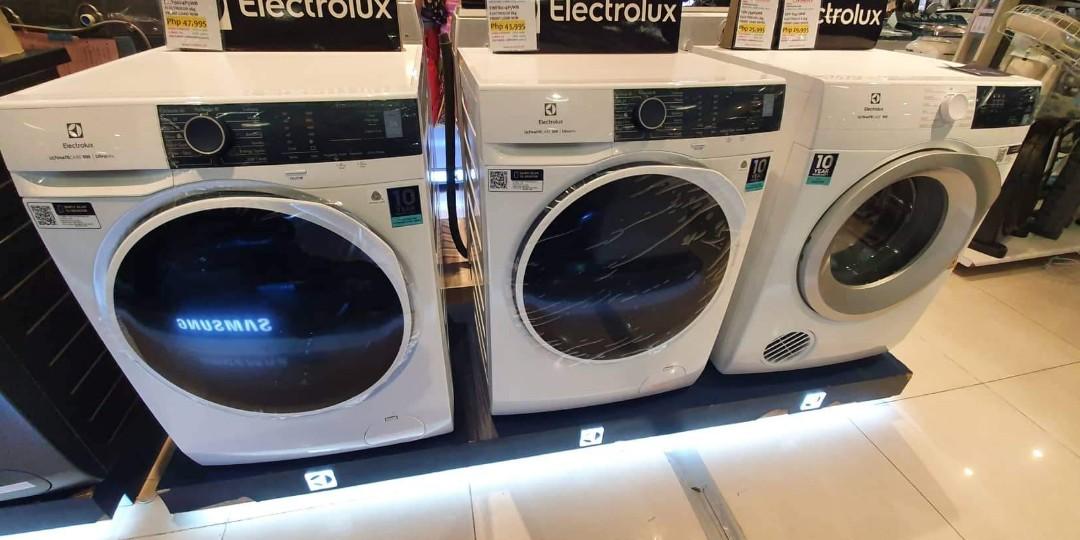 ELECTROLUX FRONTLOAD FULLY AUTOMATIC WASHING MACHINE (Category: Washing Machines and Dryers) located in Manila. Submitted by chuck_claros (Listing ID 1167207430, Image 3). Description: note; cash, gcash, bank transfer payment only . available also for cod w del charge mnla area only all brandnew factory sealed w official invoice for warranty ELECTROLUX FRONTLOAD WASHER 80% dry INVERTER 80% DRY INV 8kg ewf8024p5wb srp 43995 cash 29900 9kg ewf9024r