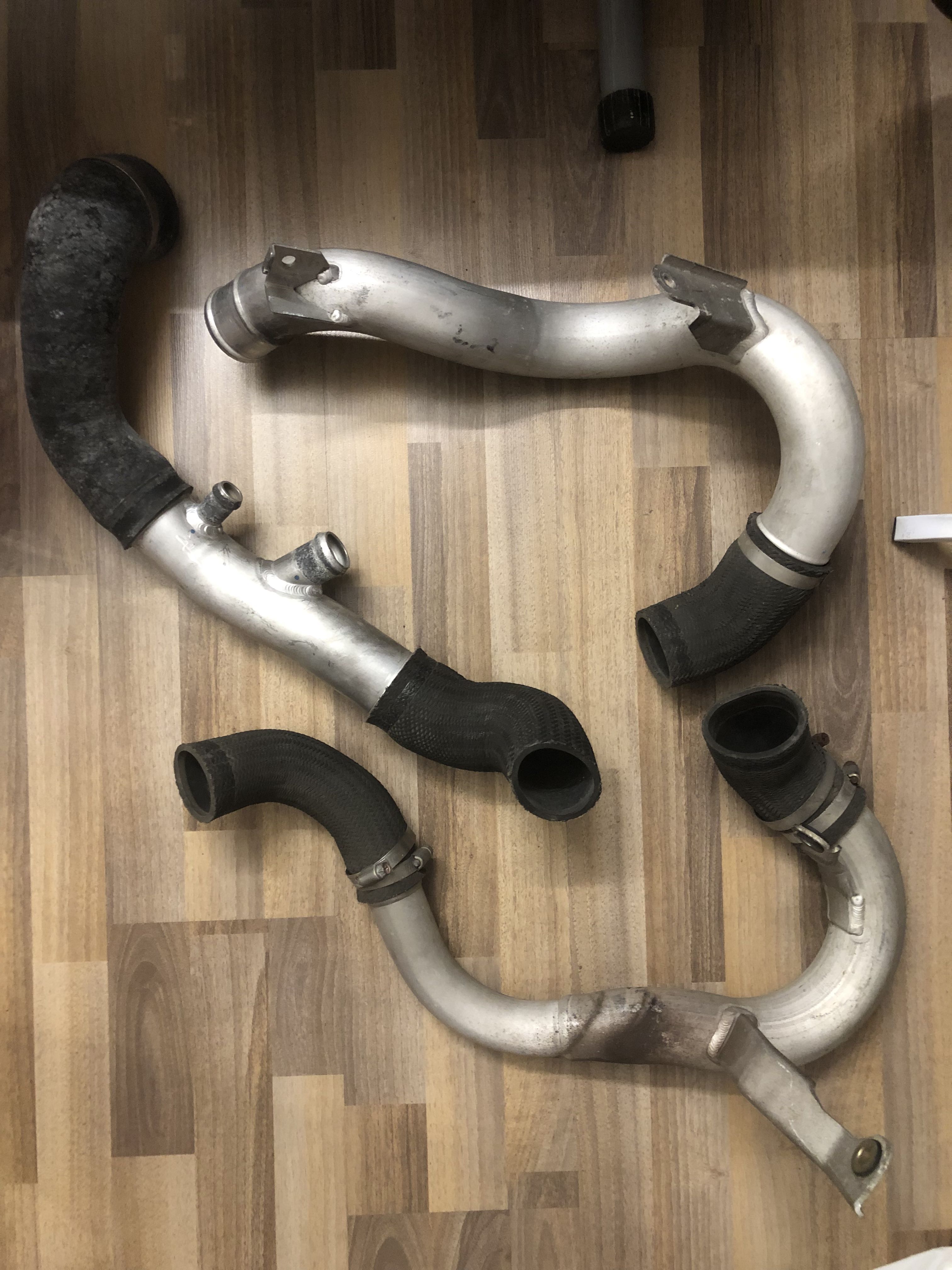 Evo 9 stock Intercooler piping, Car Accessories, Accessories on Carousell