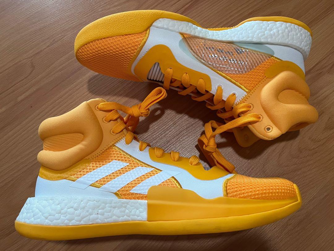 FIXED PRICE Fitted Adidas Marquee Boost us sz 11 yellow, Men's Fashion,  Footwear, Sneakers on Carousell