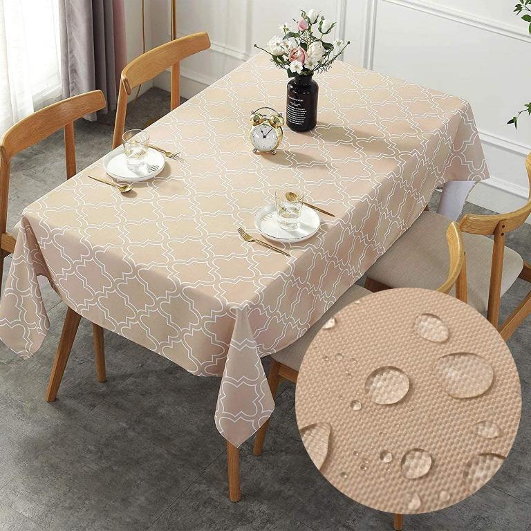 Tablecloth Water Resistant Table Cloths, How Many Inches Is A 10 Seater Table Cloth