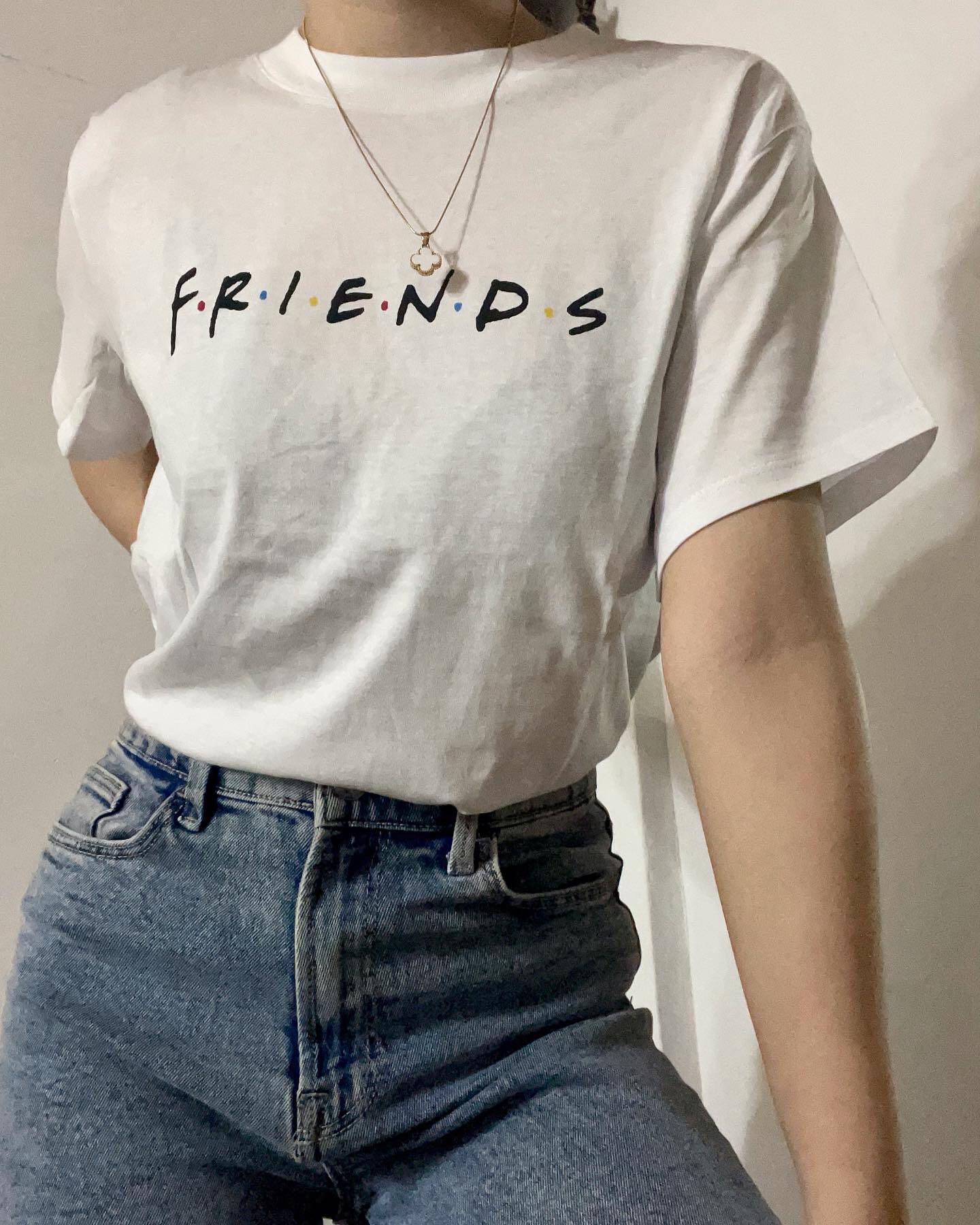 Friends Cotton On White Shirt, Women's 