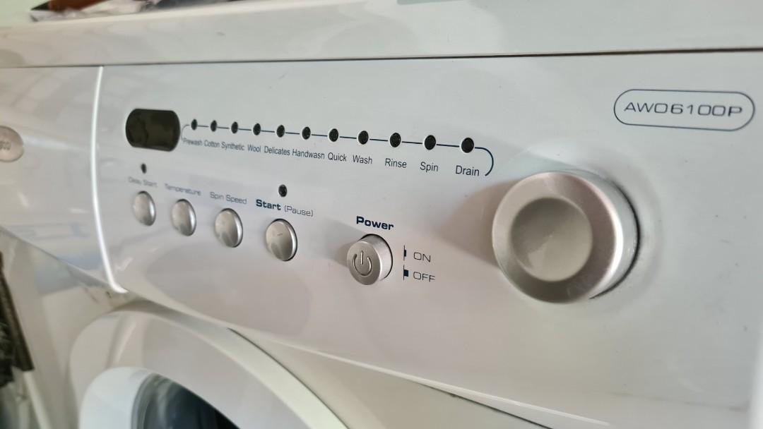 Front Load Whirlpool Washing Machine, TV & Home Appliances, Washing
