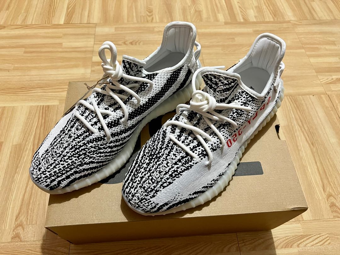 zebra yeezy size 6