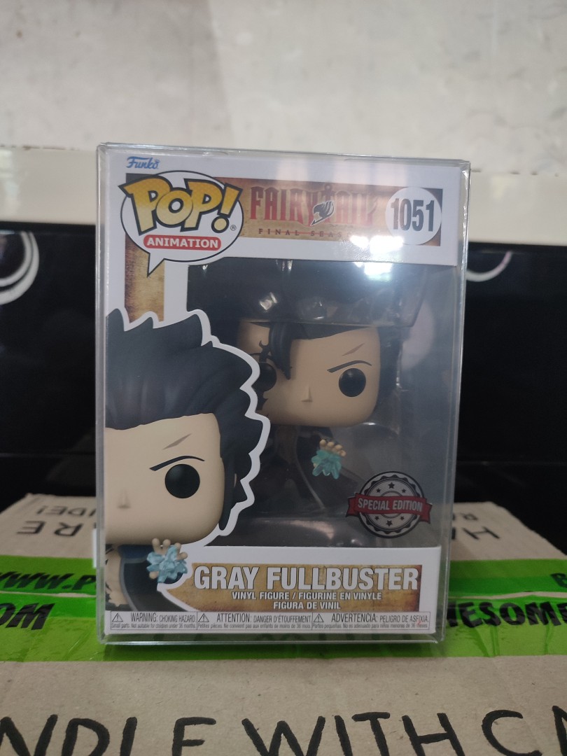 [SOLD AT SHOPEE] FUNKO POP! Fairy Tail Gray Fullbuster SE 1051
