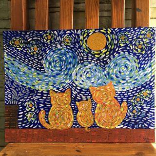 Ginger Cats Painting