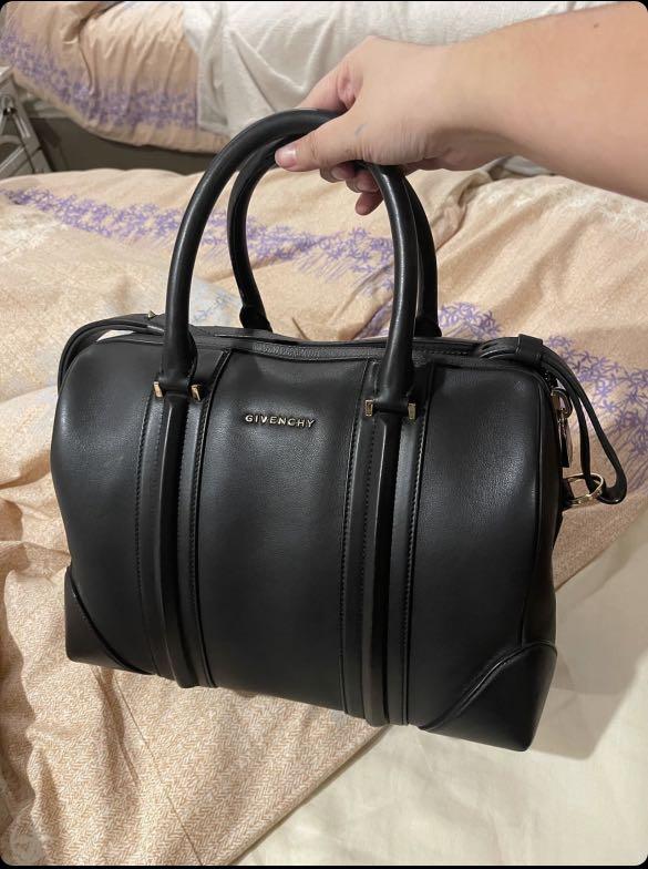 Givenchy, Bags, Vintage Givenchy Leather Boston Bag