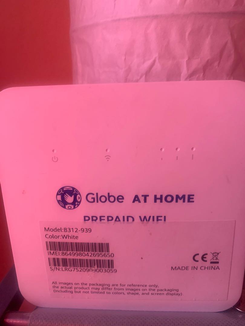 Globe At Home Prepaid Wifi (Category: Office & Business Technology) located in Manila. Submitted by fff2019 (Listing ID 1167116323, Image 1). Description: In great condition RFS: relocation.