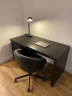 **GOOD AS NEW** IKEA MALM COMPUTER DESK