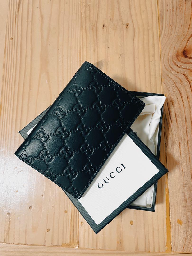 Gucci Passport Holder, Men's Fashion, Watches & Accessories, Wallets ...