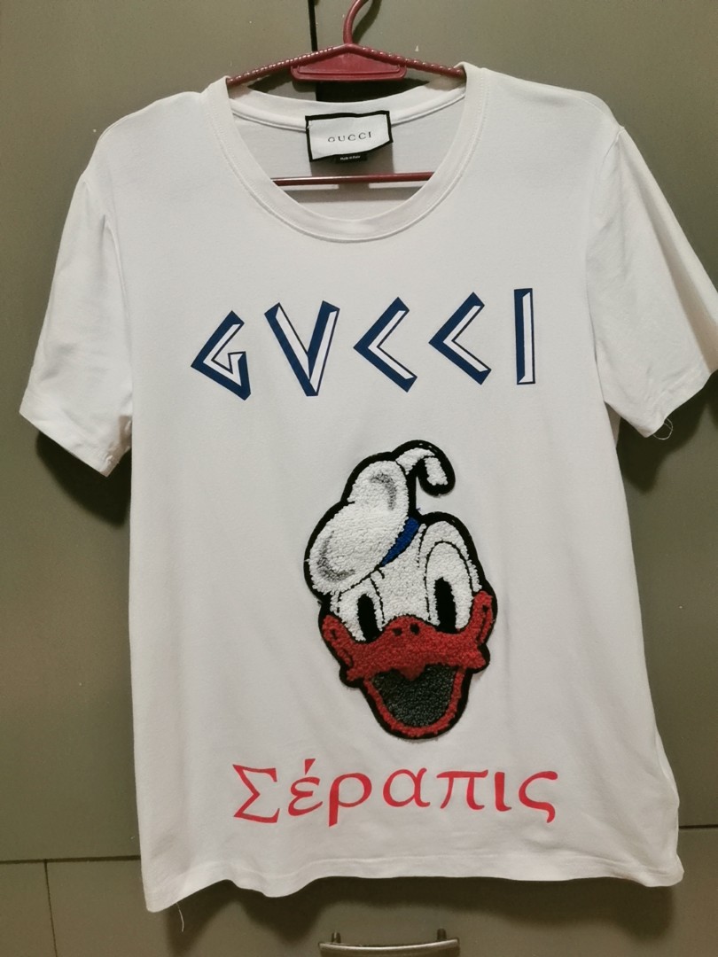 Gucci donald duck shirt discount