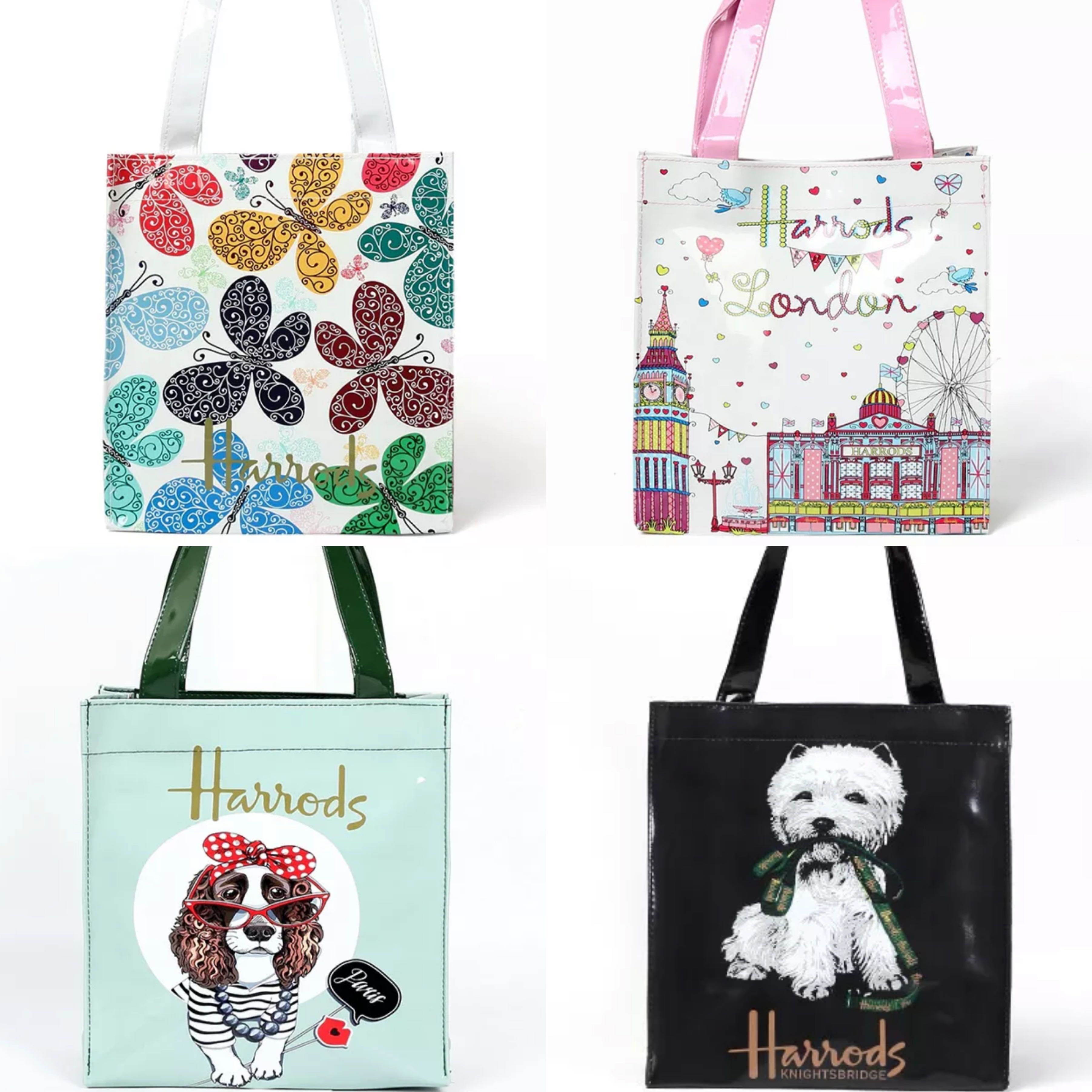 Harrods lunch bag top