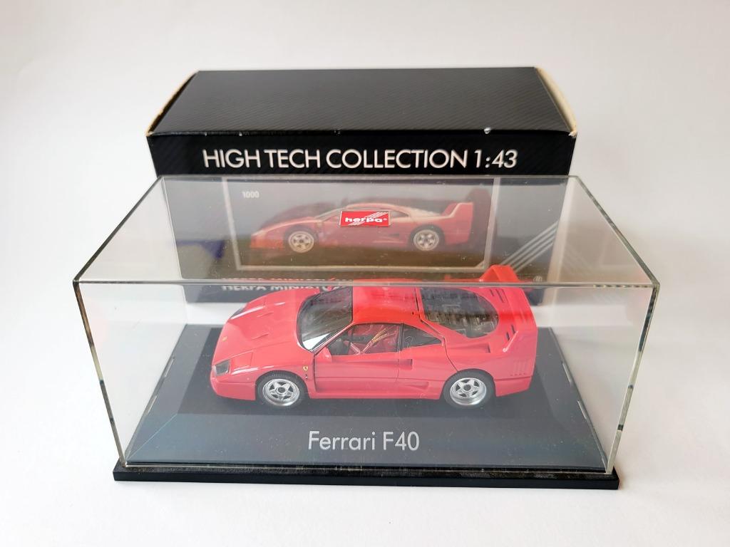 Herpa Miniaturmodelle 1/43 1:43 Ferrari F40 1987 Made in Germany