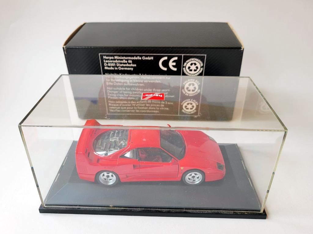 Herpa Miniaturmodelle 1/43 1:43 Ferrari F40 1987 Made in Germany