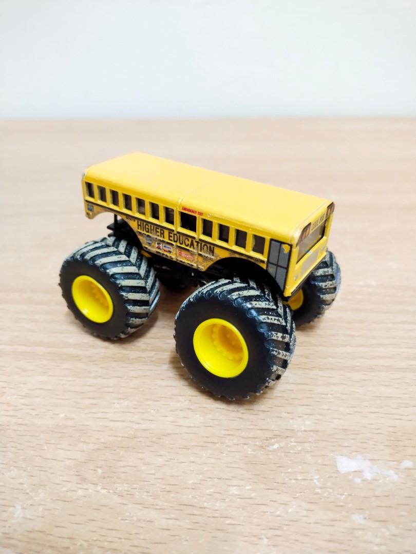 Hot Wheels Monster Jam Higher Education School Bus Hobbies