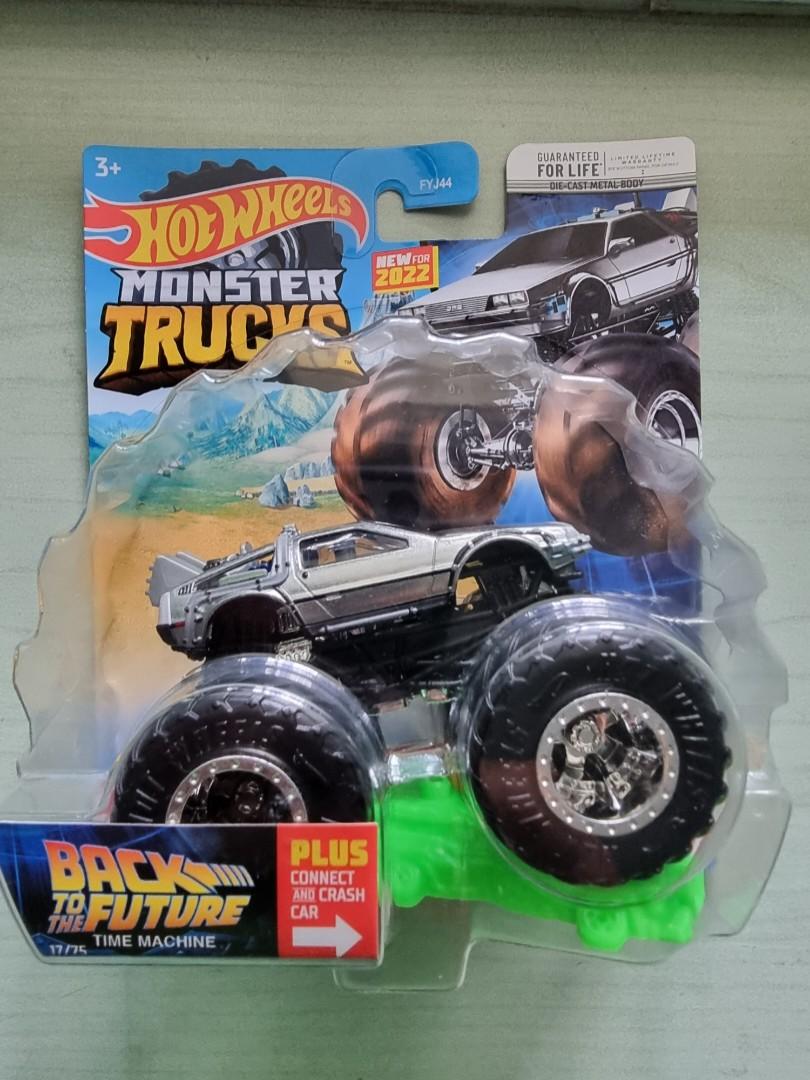 Hot Wheels Monster Trucks Treasure Hunt Snake Bite & Back to the Future