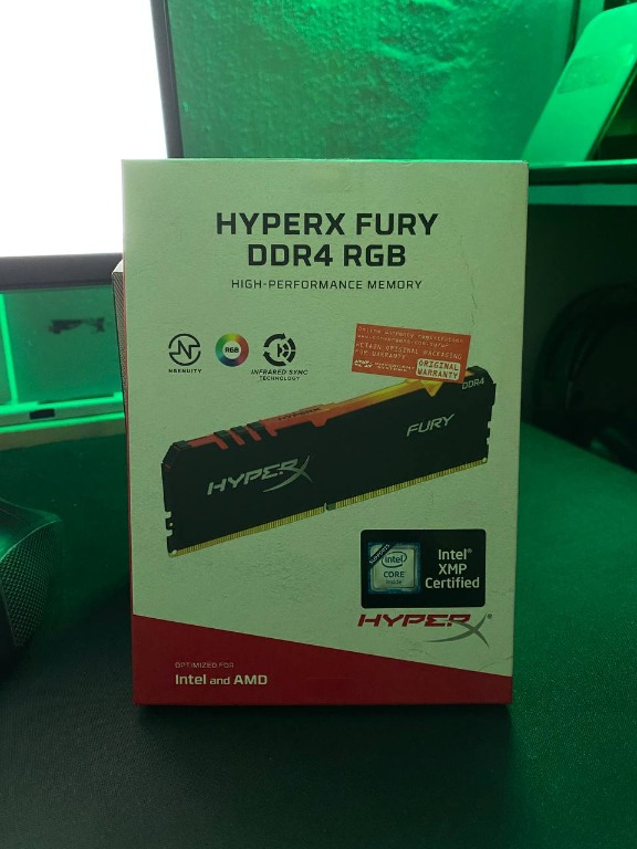 HyperX Fury DDR4 RGB, Computers & Tech, Parts & Accessories, Computer ...