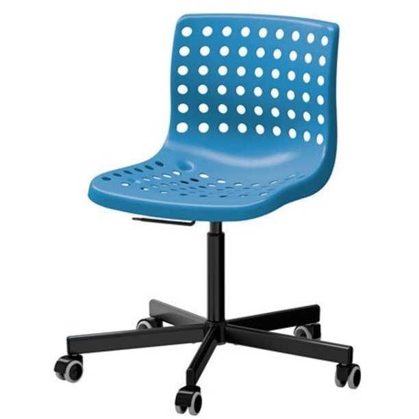 Ikea Swivel chair blue Furniture Home Living Furniture