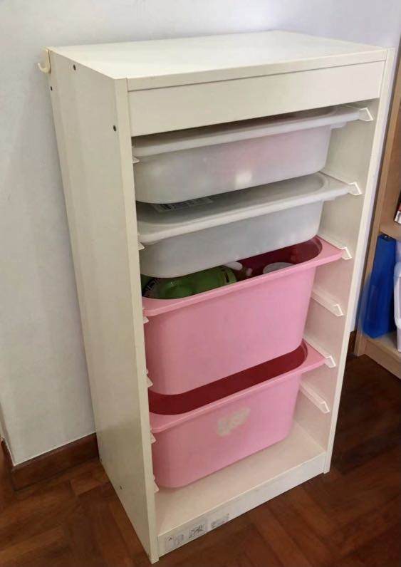 IKEA's TROFAST Toy Storage, Furniture & Home Living, Furniture, Shelves
