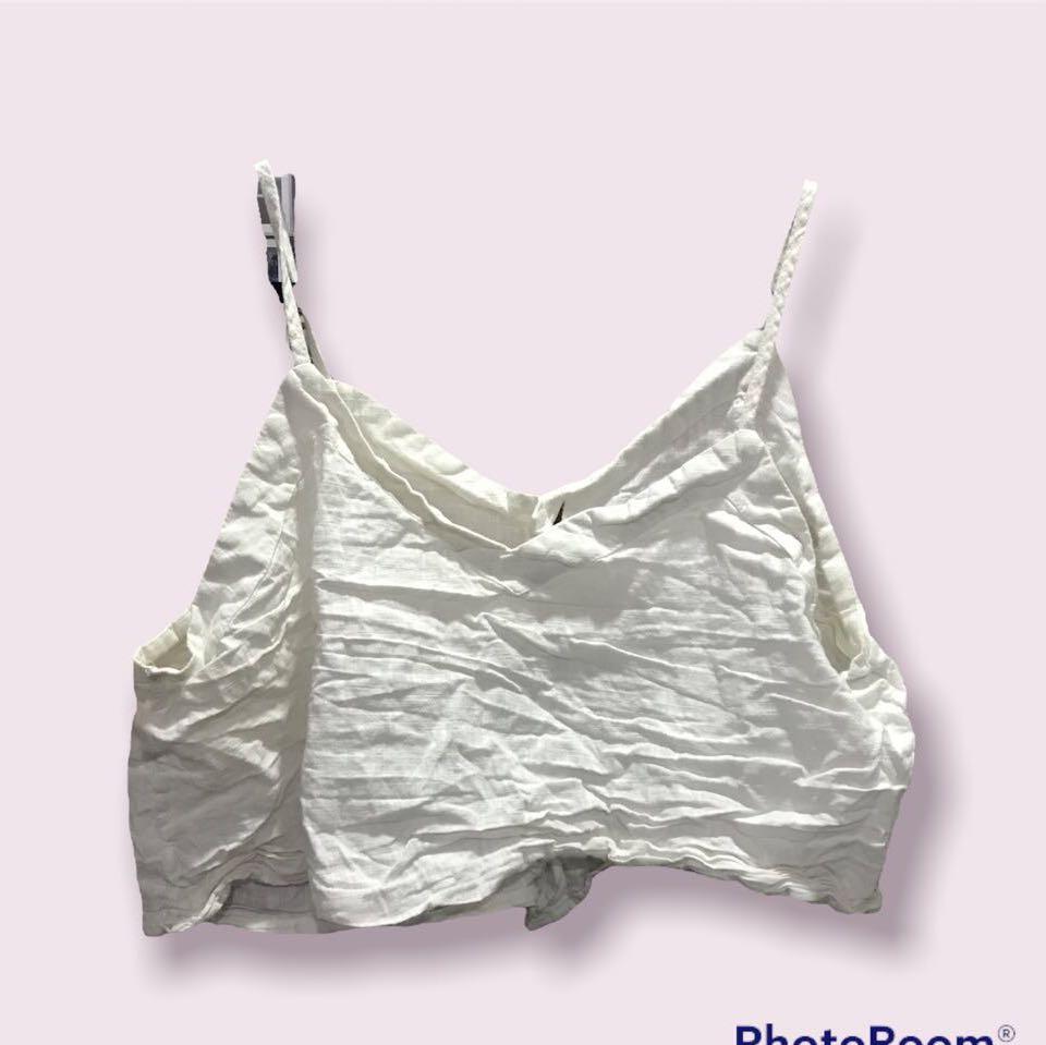 INNER SLEEVELESS TOP - SHEIN - WHITE BUTTON DOWN - PLUS SIZE - SIZE 4XL (Category: Sleeveless) located in Pasig City. Submitted by dynabuttersmooth (Listing ID 1167203126, Image 2). Description: AUTHENTIC SOME ARE NEGOTIABLE. SOME ARE FIRM. BUT DONT HESITATE TO DROP AN OFFER. LET’S TALK. WE ACCEPT INSTALLMENT ❌SOME NEEDS IRONING/CLEANING/LAUNDERING. WE ADVISE DOING SO AFTER RECEIVING THE ITEM. SINCE THIS IS A PIECE OF CLOTHING PLEASE BUY AT YOUR 