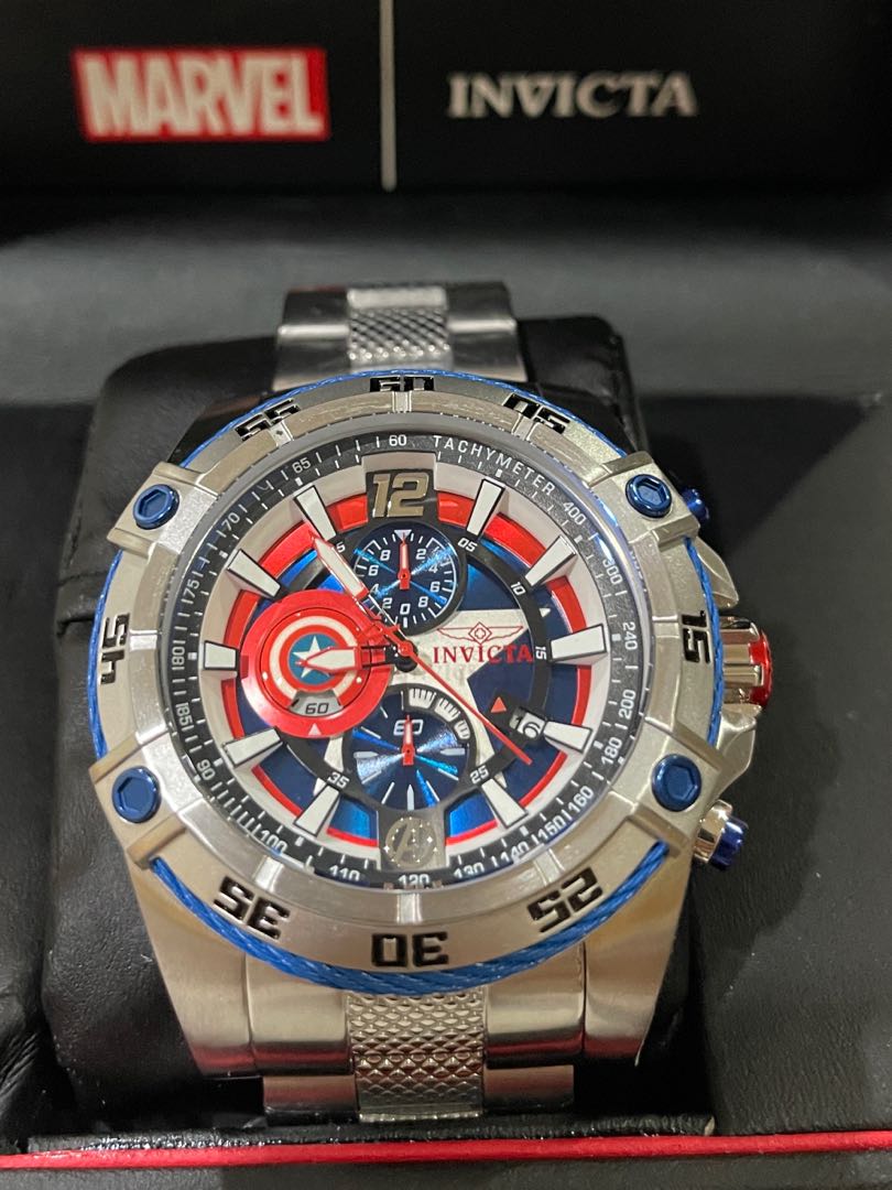 Invicta Marvel Captain America watch Men s Fashion Watches