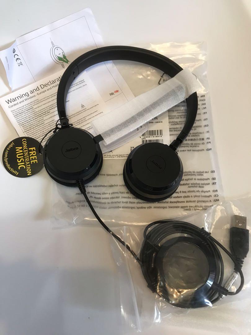 Jabra Evolve 20 Stereo, Audio 