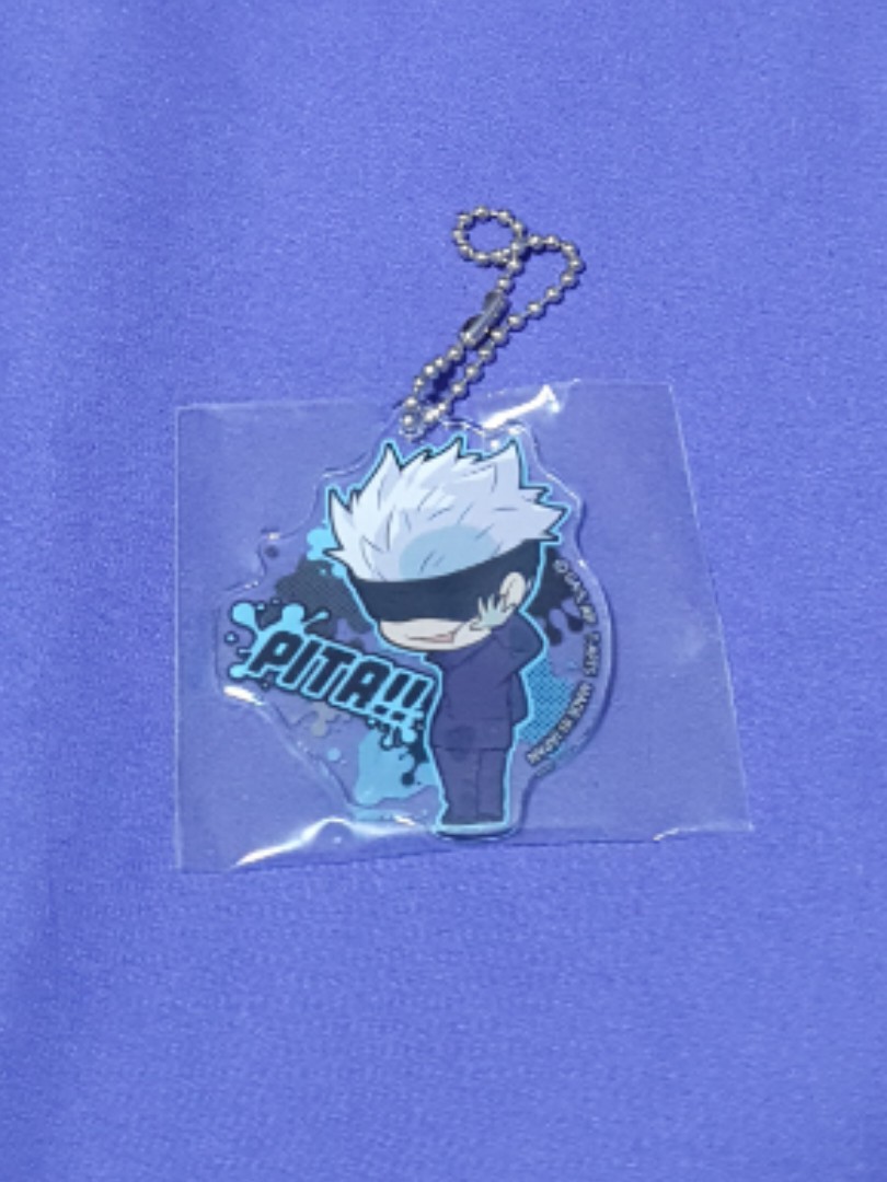 jujutsu kaisen gojo satoru key chain, Hobbies & Toys, Memorabilia ...