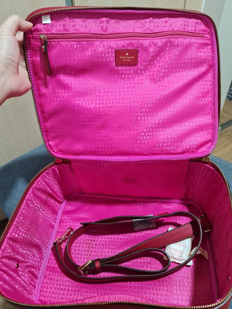 Kate Spade Large Luggage Topper, Women's Fashion, Bags & Wallets, Tote
