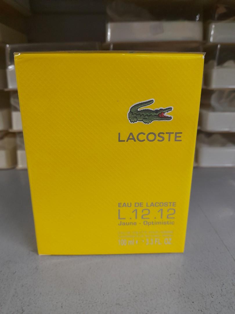 Lacoste jaune 100ml top