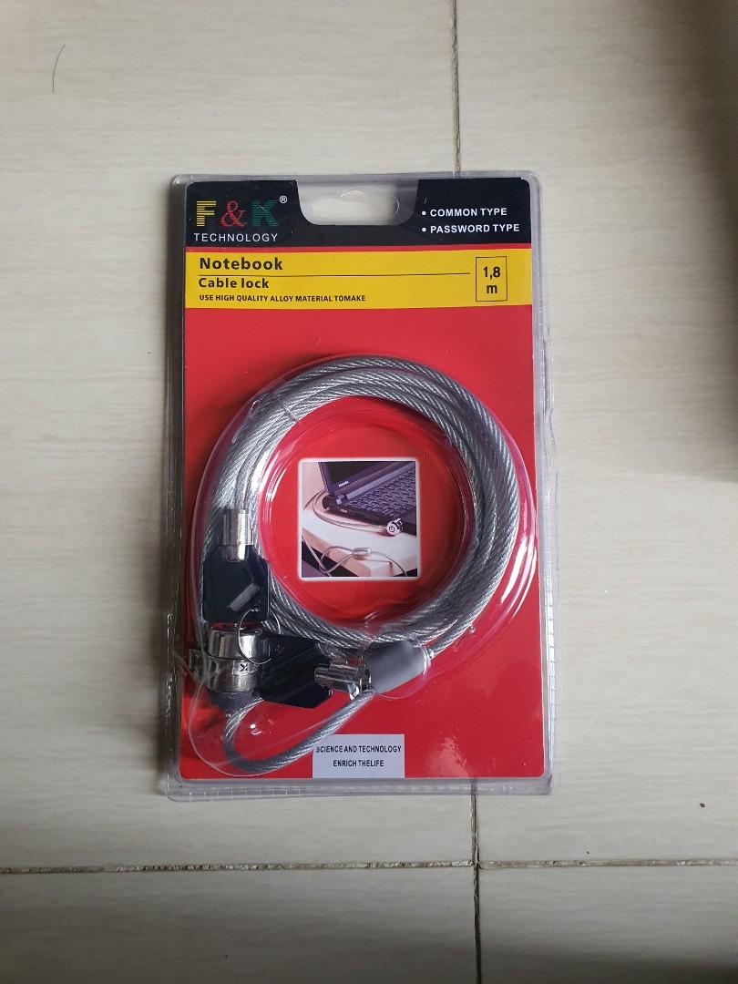 Laptop cable lock., Computers & Tech, Parts & Accessories, Other