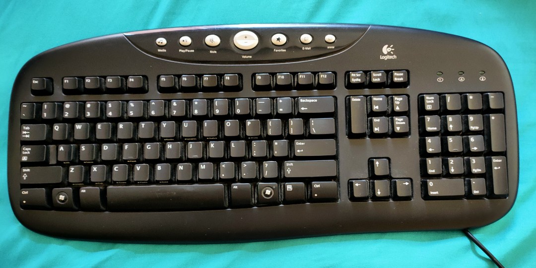 Logitech Original Pro Keyboard & Genius mouse ( brand new ), Computers ...