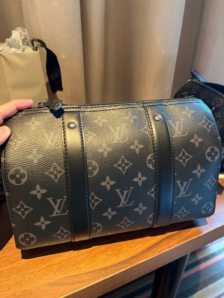 Louis Vuitton - City Keepall Bag Trunk L'oeil Calf Leather Cream Shoul -  BougieHabit